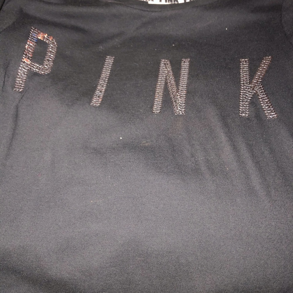 Pink Victoria secrets bling top